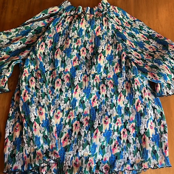 Ganni floral georgette blouse size 34 EUC - Picture 10 of 10